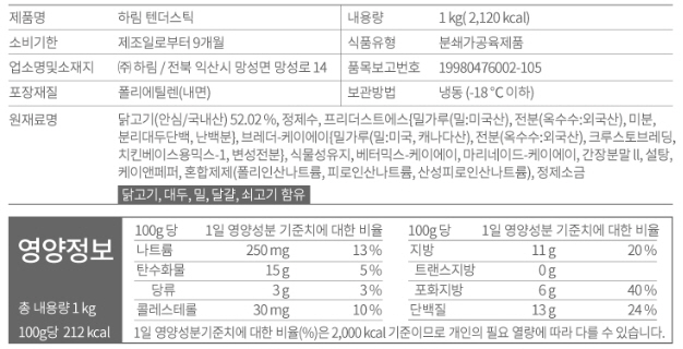 상품정보제공고시