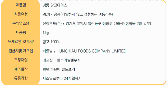 상품정보제공고시