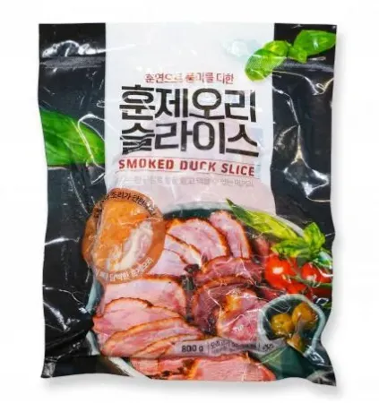 훈제오리(슬라이스/중국산)800g
