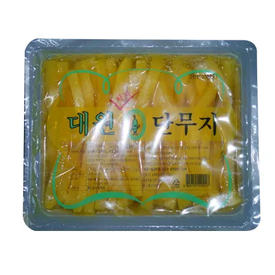 단무지(대원/김밥13mm/중국산)2.8kg