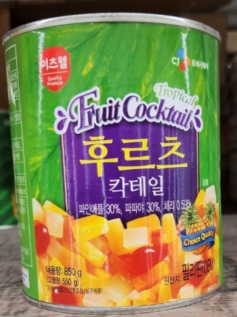 후르츠칵테일(원터치/이츠웰)850g