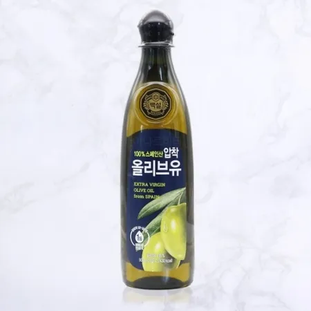 올리브유(백설/압착)900ml/유지류 이미지