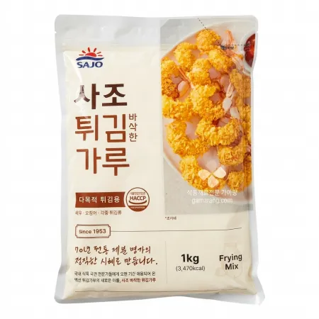 ★식자재119행사★ 튀김가루(바삭한/사조)1kg