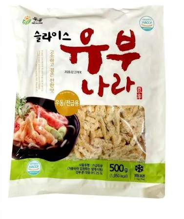 유부(슬라이스/두솔)500g