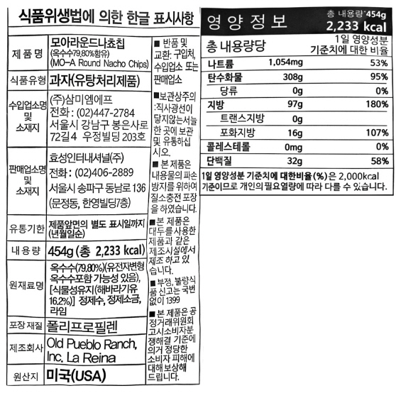 상품정보제공고시