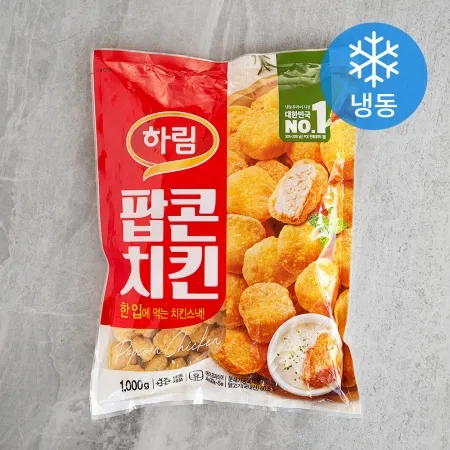 팝콘치킨(굿초이스/하림)1kg 이미지