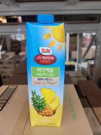 파인애플쥬스/돌/100%과즙/1L 이미지