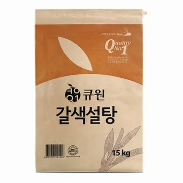 설탕(갈색/큐원/중백)15kg