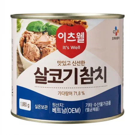 참치(이츠웰/살코기/캔/베트남산)1.88kg