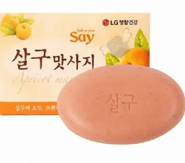 비누(세수비누/살구비누)/(100g*3))1팩