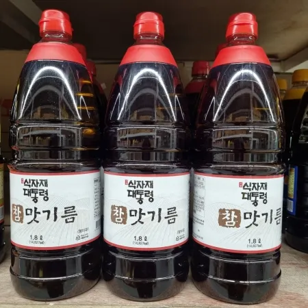 참맛기름(식자재대통령/빨강뚜껑/향미유/진성)1.8L 이미지
