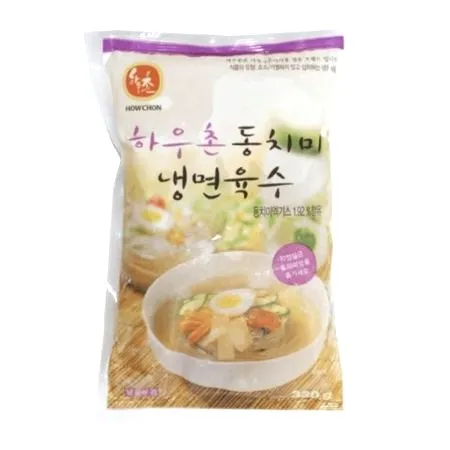 냉면육수(하우촌/동치미/노랑띠)330g 이미지