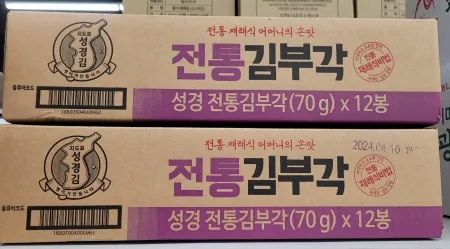 김부각(성경)70g*12개입(box)