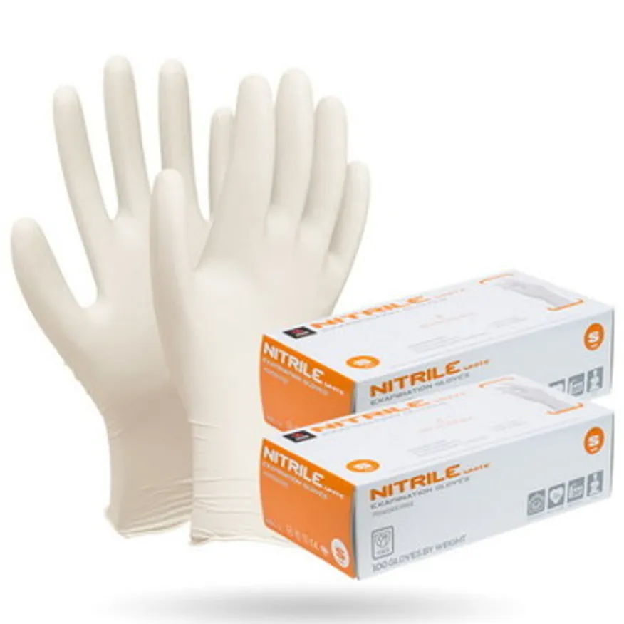 장갑(니트릴화이트M중)100개* 이미지