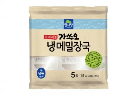 냉메밀장국(/가쓰오/1인식/냉동/면사랑)1.5kg(300g*5개입)*6ea(box) 이미지