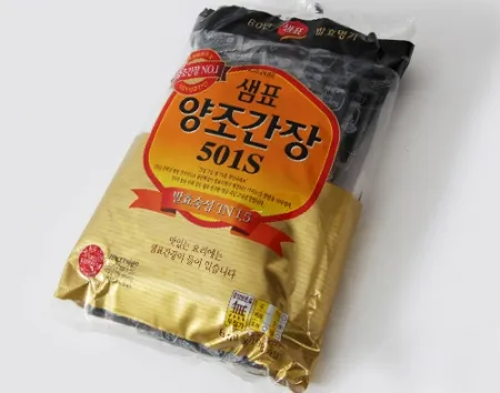 간장(샘표 양조 501S/일회용6ml)1.2kg 이미지