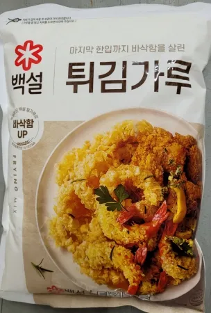 튀김가루(백설)1kg 이미지