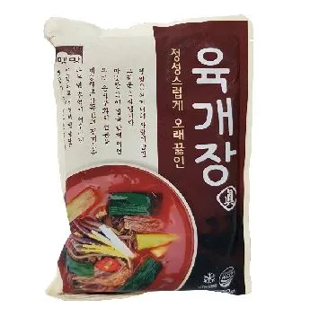 육개장(고향/초록/젓소)600g 이미지