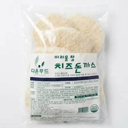 ★식자재119행사★ 돈까스(치즈돈까스/아리울/다온)1kg(200g*5개입)
