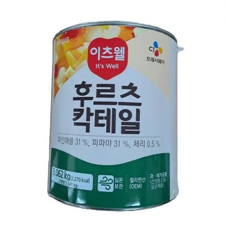 이츠웰 후르츠칵테일 3.062kg