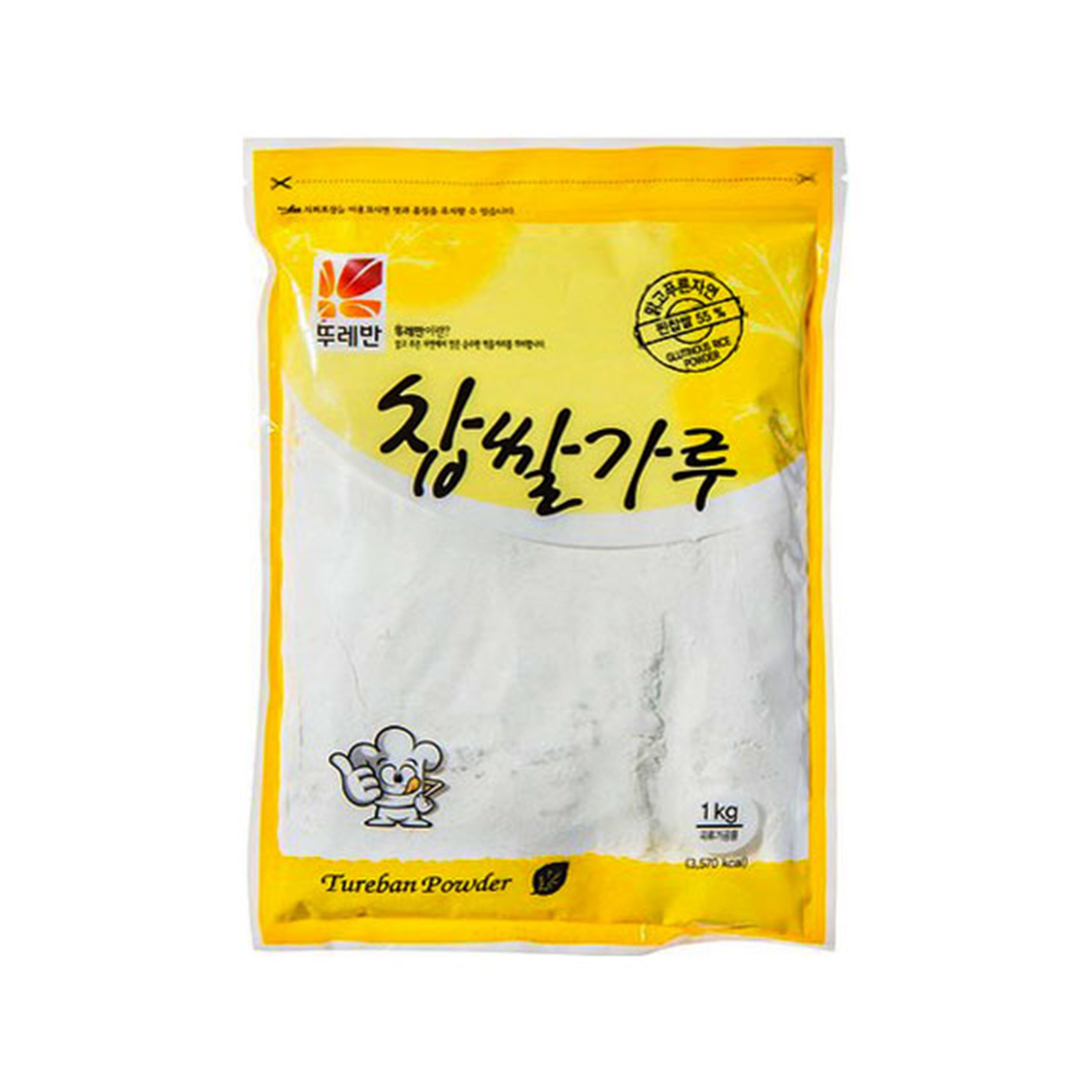 뚜레반 찹쌀가루(혼합) 1kg - 최저가 사업자 식자재 | 식봄