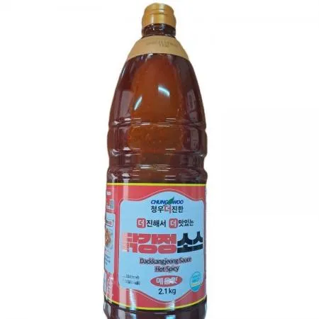 청우 더진한 닭강정소스 매운맛 2.1kg