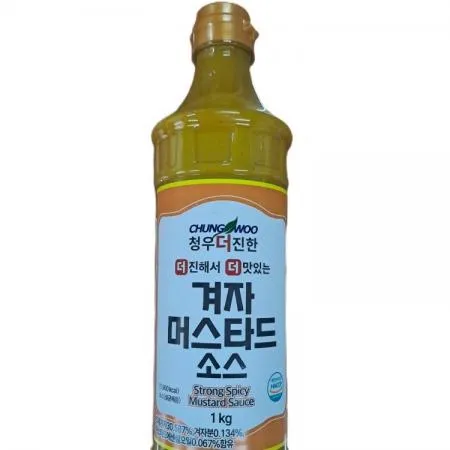 청우 더진한 겨자머스타드소스 1kg