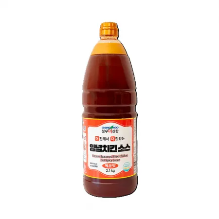 청우 더진한 양념치킨소스 매운맛 2.1kg