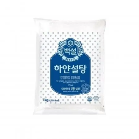 백설 하얀설탕 1kg