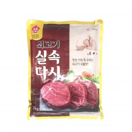 청정원 쇠고기 실속 다시다 2kg*6
