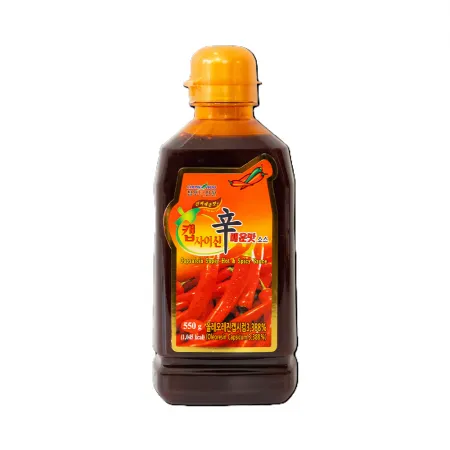 청우 더진한 캡사이신 매운맛소스 550g