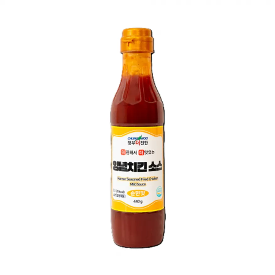 청우 더진한 양념치킨소스 순한맛 440g 이미지