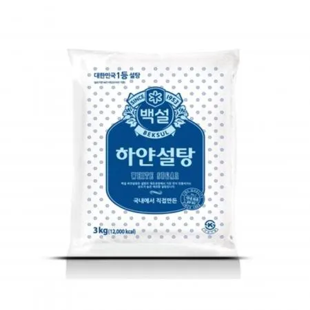 백설 하얀설탕 3kg