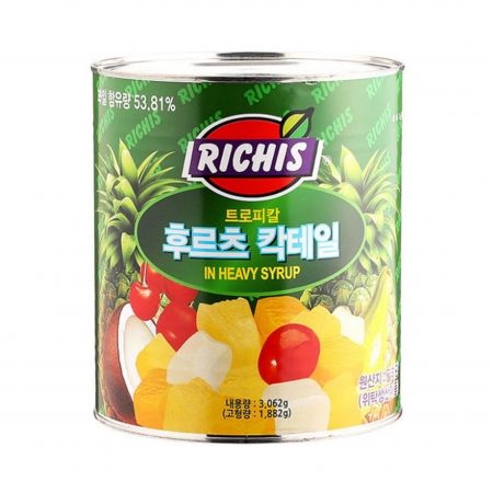 동서 리치스 후르츠칵테일 3.062kg