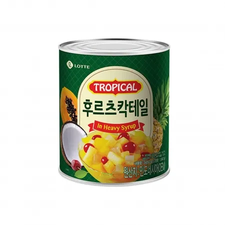 롯데 후르츠칵테일 3kg