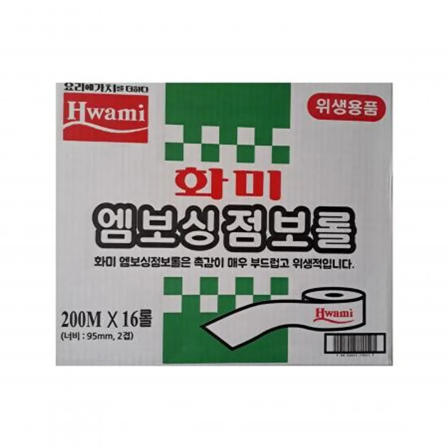 화미 점보롤 200M x 16롤(4롤*4팩) 이미지