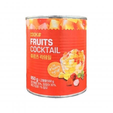 쿡샾 후르츠칵테일 850g