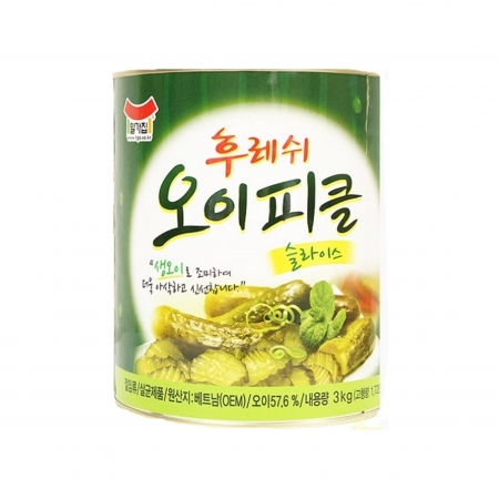 일가집 후레쉬 오이피클 슬라이스 3kg