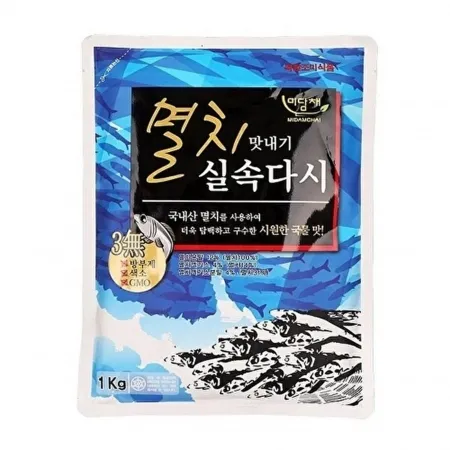 푸드코리아 미담채 멸치맛내기 실속다시 1kg