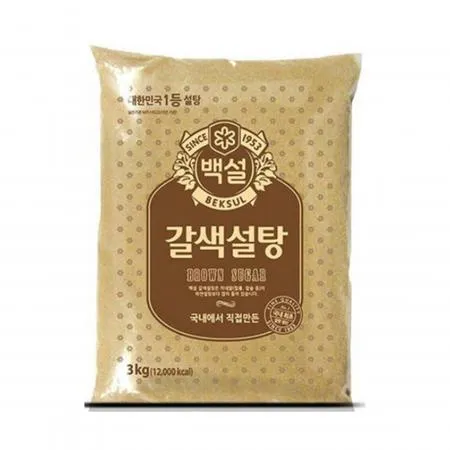 백설 갈색설탕 3kg
