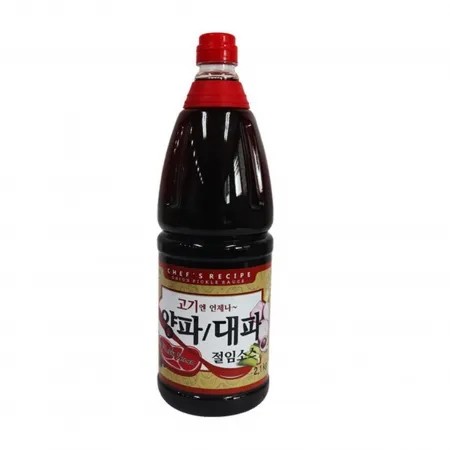 미담채 양파대파절임 참소스 2.1kg 이미지