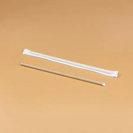 종이빨대(7Øx210/개별포장_사선형/크라프트) 이미지