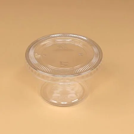 PET 소스컵 세트(120ml/4.0온스/투명평뚜껑)_[품절_01/19~02/05]_02/06일부터 출고가능