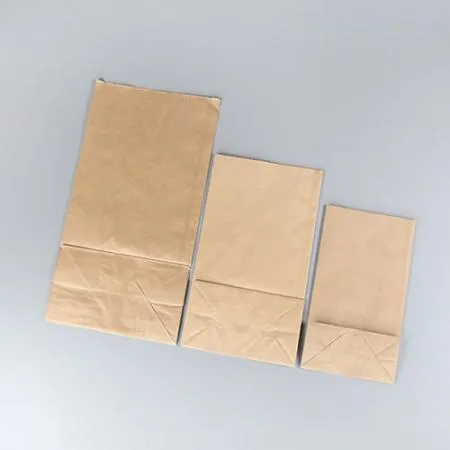 종이봉투(KP/중)-국산종이사용 KP 각대 붕어빵 선물포장 튀김 핫도그 도넛 꽈베기 호떡 포장봉투 이미지