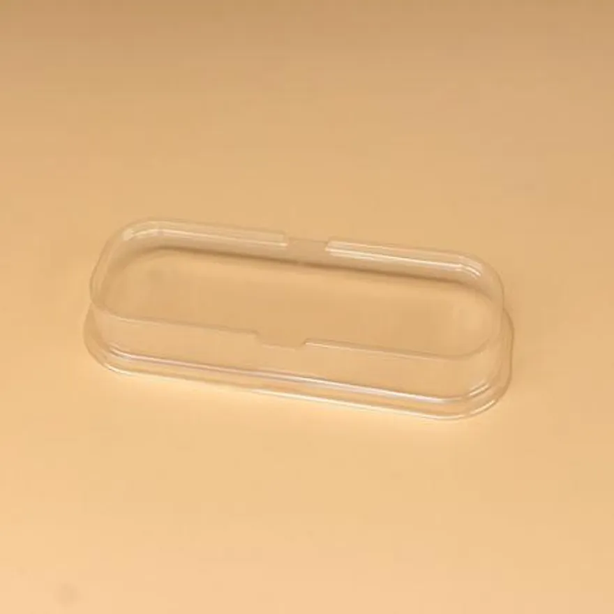 알루미늄용기 세트(사각골드/반투명뚜껑/200ml) 이미지