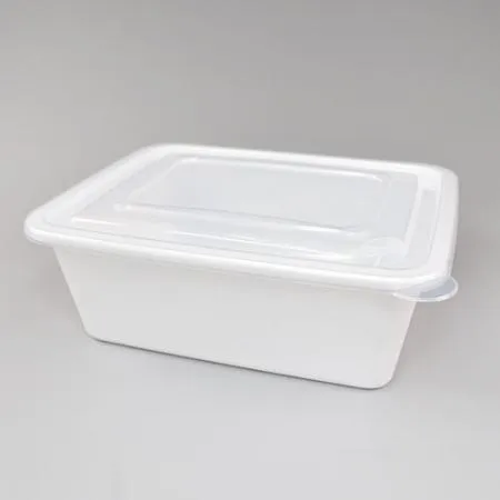 고강도 사각찜용기 세트(대/백색)-KH 이미지