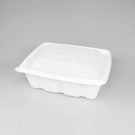 사각찜용기 세트(대/백색)-SW 이미지
