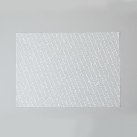 [소량] 유산지-1호(백색/화이트스크립트)_250매