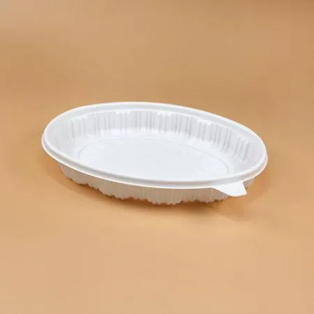 타원찜용기 세트(소/백색/반투명뚜껑/OK) 이미지