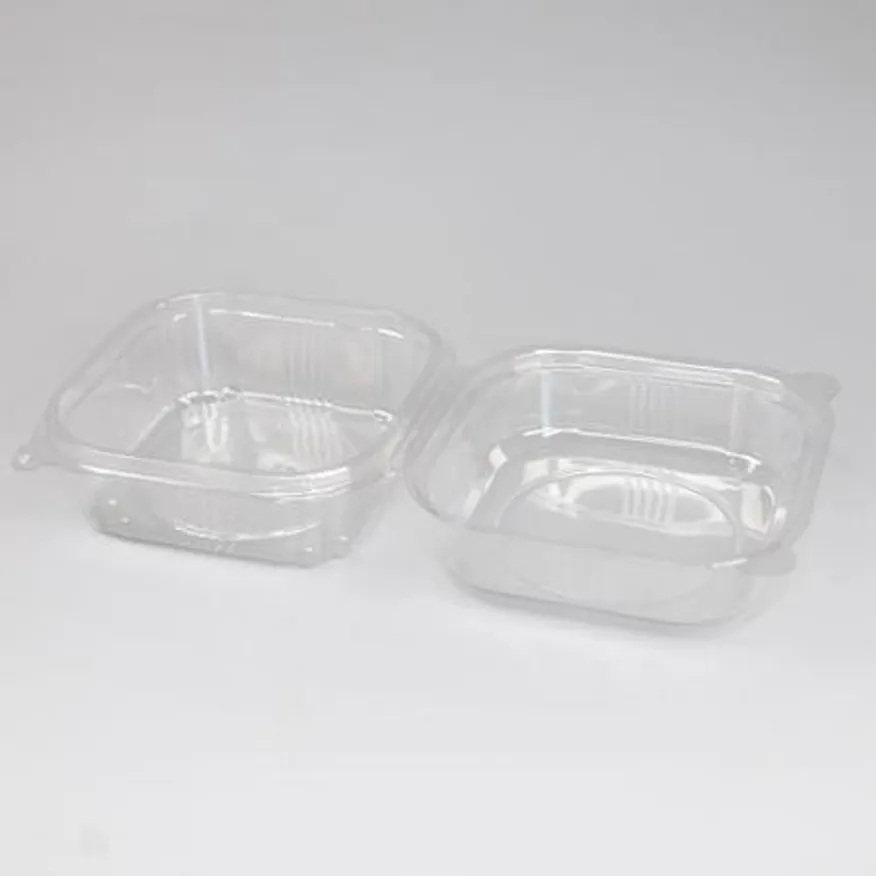 햄버거용기(투명/원터치/300) 이미지